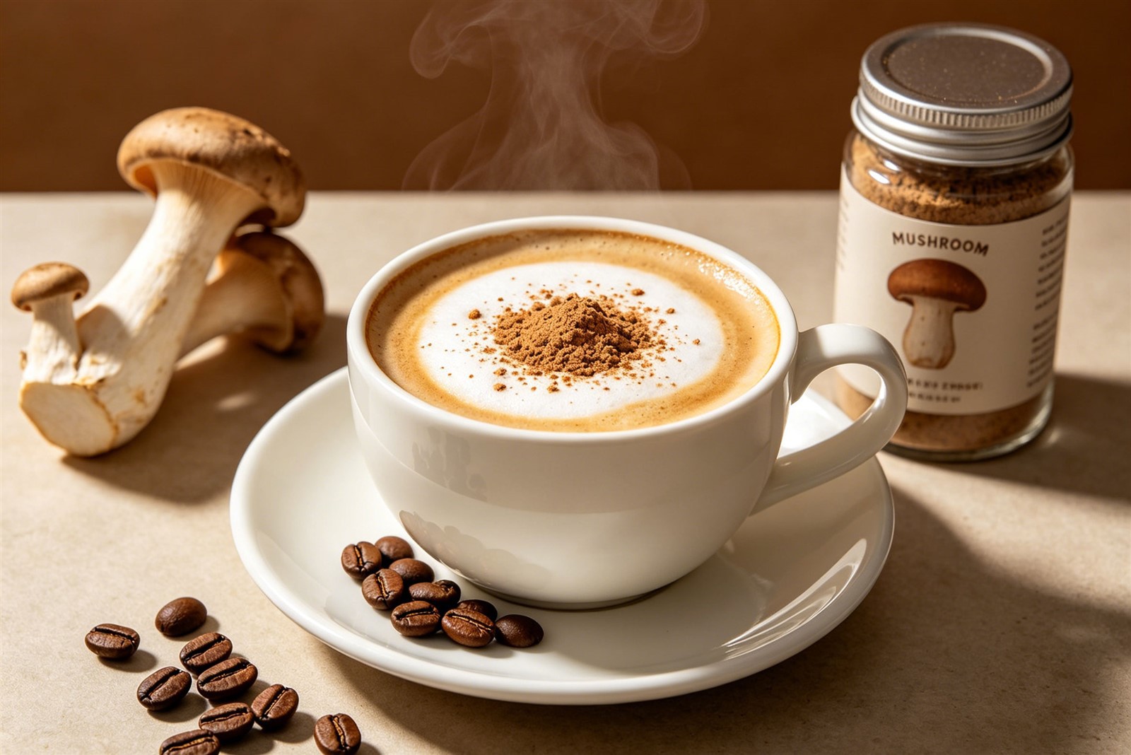 Mushroom-Coffee Mushroom-Coffee